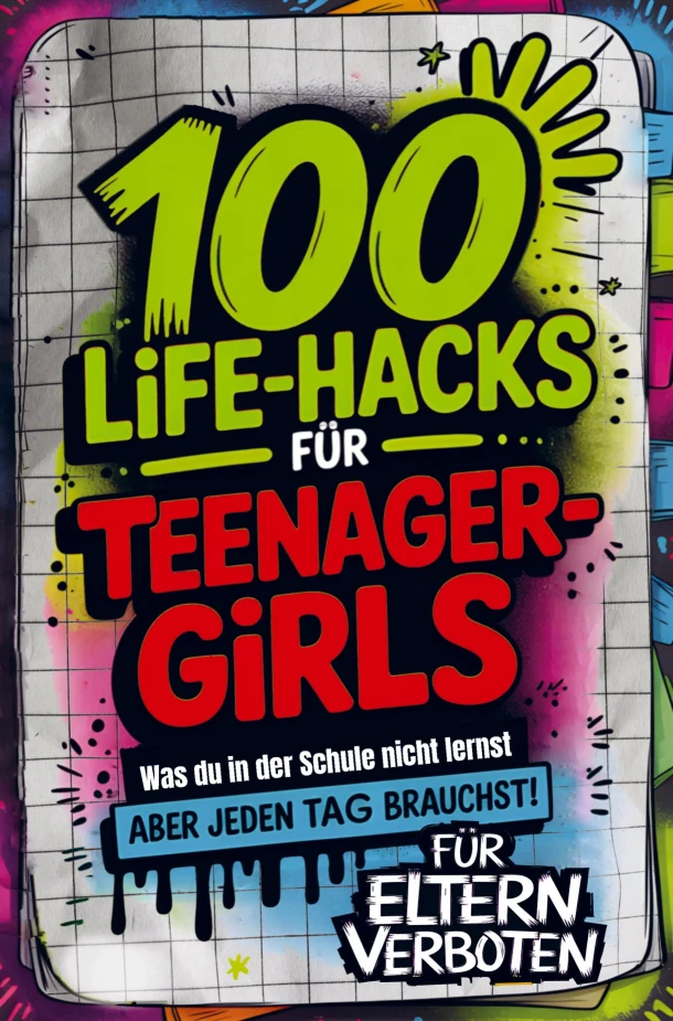 100 Life-Hacks für Teenager-Girls – Lena Gebhardt – boek cover