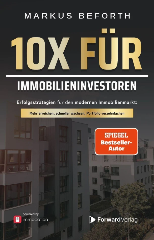 10X für Immobilieninvestoren – Markus Beforth – boek cover