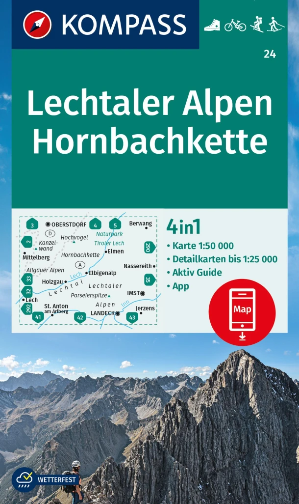 Kompass WK24 Lechtaler Alpen