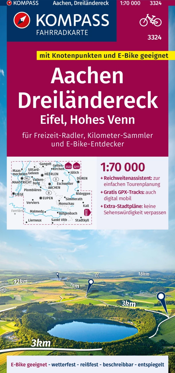 Kompass FK3324 Aachen, Dreiländereck