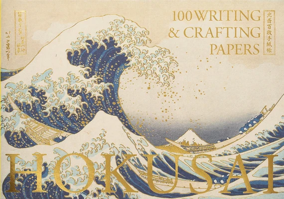 HOKUSAI 100 Writing & Crafting Papers – PIE International – boek cover