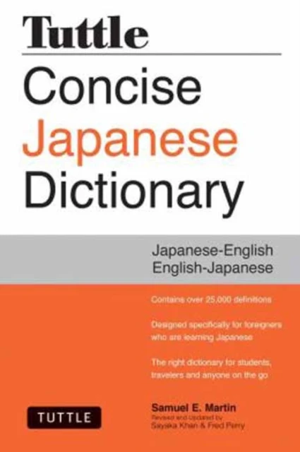 Tuttle Concise Japanese Dictionary – boek cover