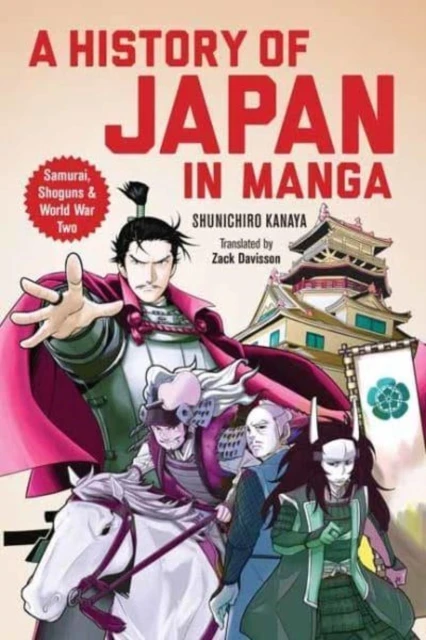 A History of Japan in Manga – Kanaya Shunichiro – boek cover