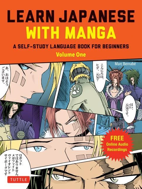 Learn Japanese with Manga Volume One – Marc Bernabe – boek cover