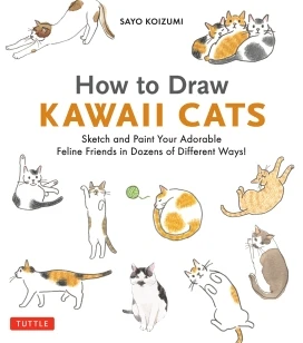 How to Draw Kawaii Cats – Sayo Koizumi – boek cover