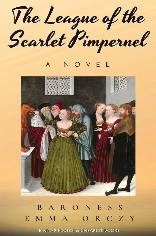 The League of the Scarlet Pimpernel – boek cover