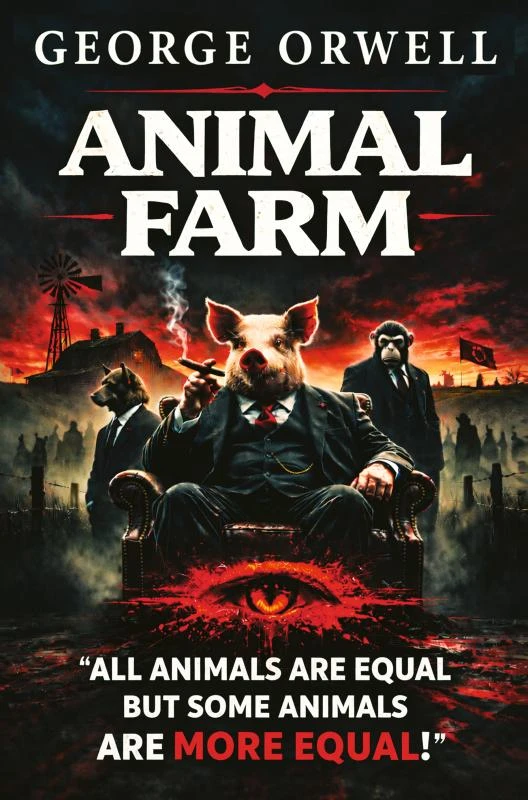 Animal Farm – George Orwell – boek cover