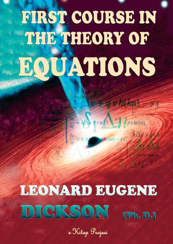 First Course in the Theory of Equations – boek cover