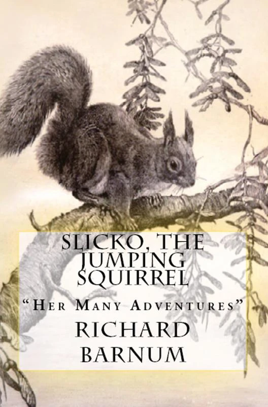 Slicko, The Jumping Squirrel – boek cover