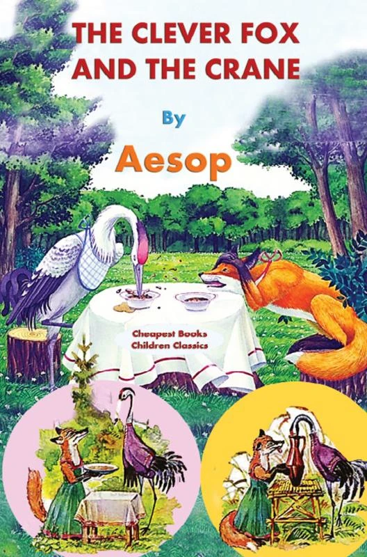 The Clever Fox and the Crane – boek cover