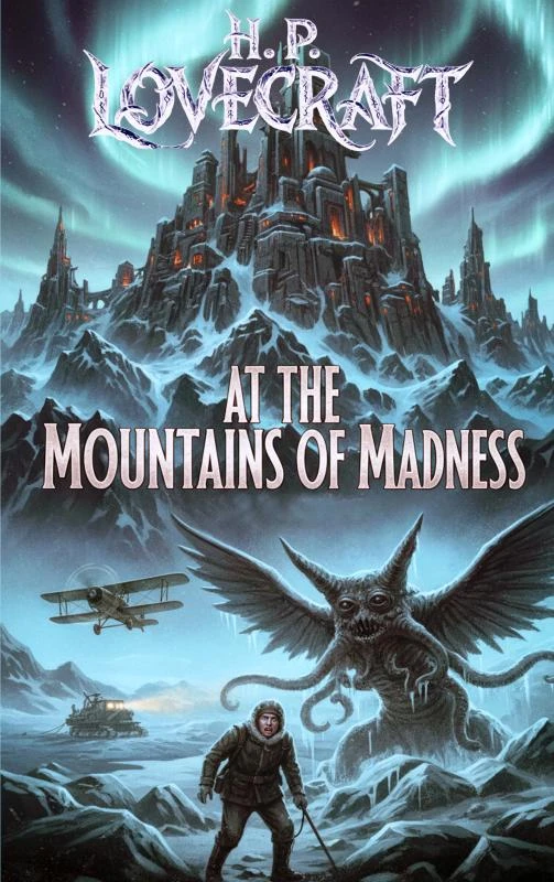 At the Mountains of Madness – H. P. Lovecraft – boek cover