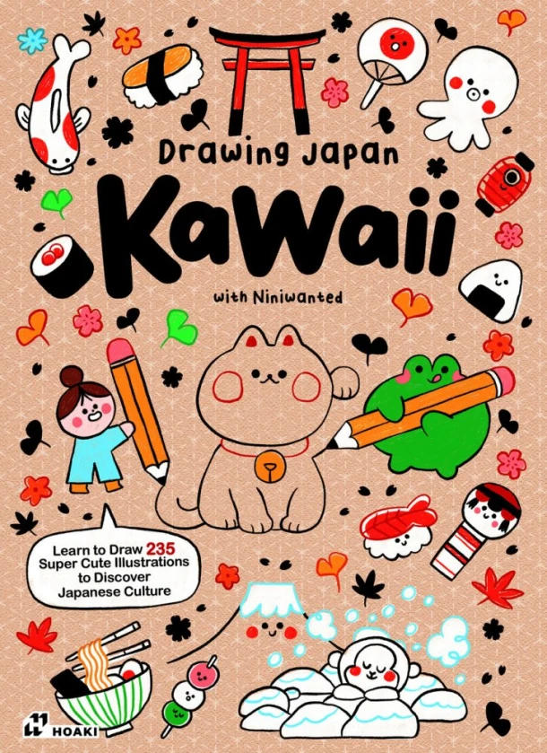 Drawing Japan Kawaii – Jenny Lelong – boek cover