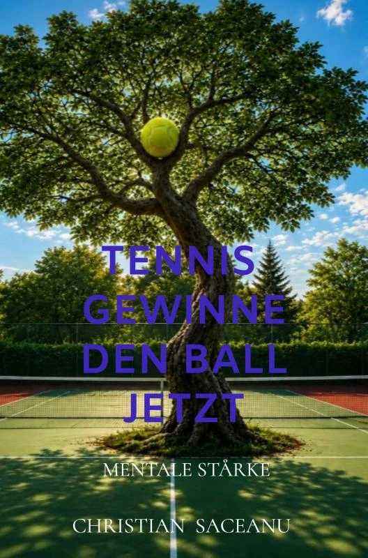 TENNIS GEWINNE DEN BALL JETZT – Christian Saceanu – boek cover