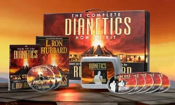 De volledige hoe Dianetics wordt gebruikt KIT – boek cover