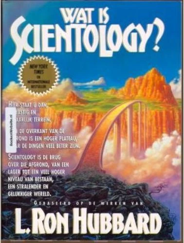 Wat is Scientology? – L.R. Hubbard – boek cover