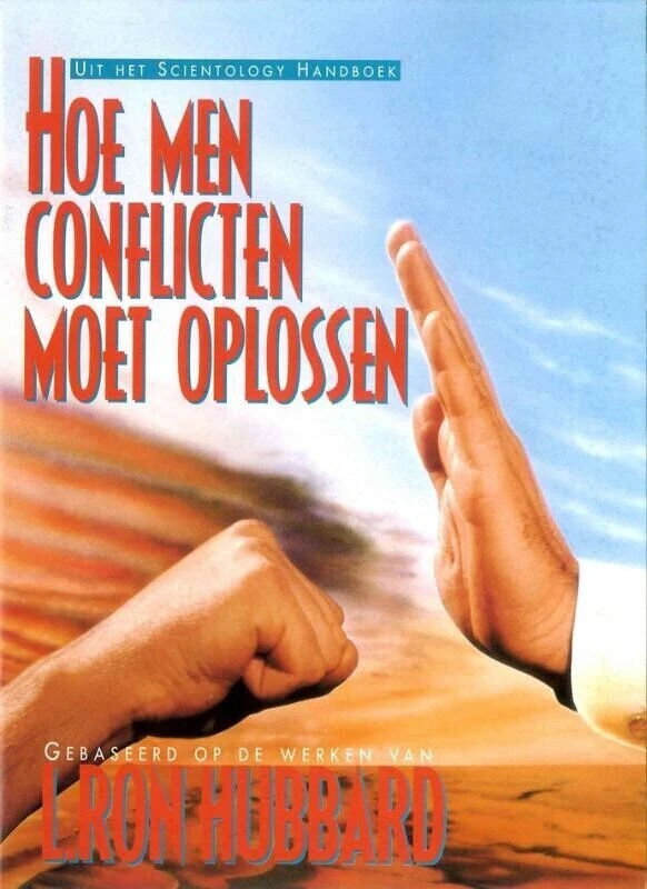 Hoe men Conflicten moet Oplossen – L. Ron Hubbard – boek cover