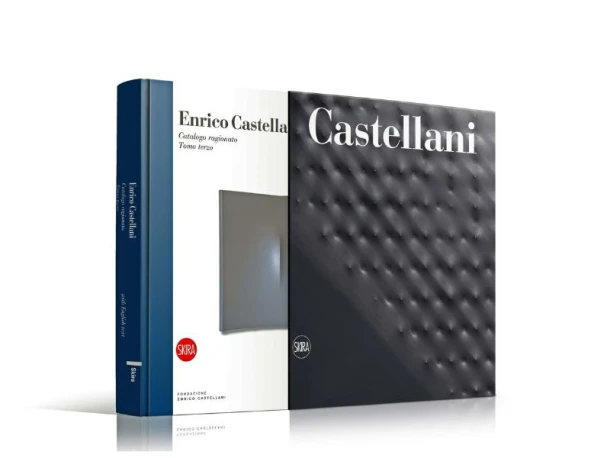 Enrico Castellani: Catalogue Raisonne – boek cover