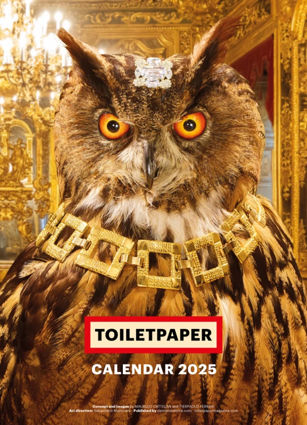Toiletpaper Calendar 2025 – boek cover