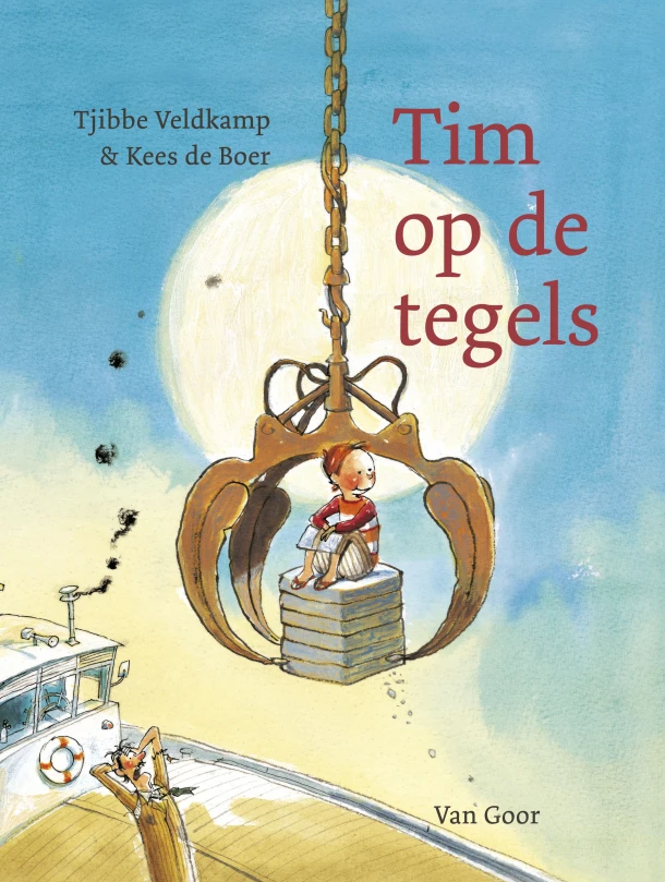 Tim op de tegels – Tjibbe Veldkamp – boek cover