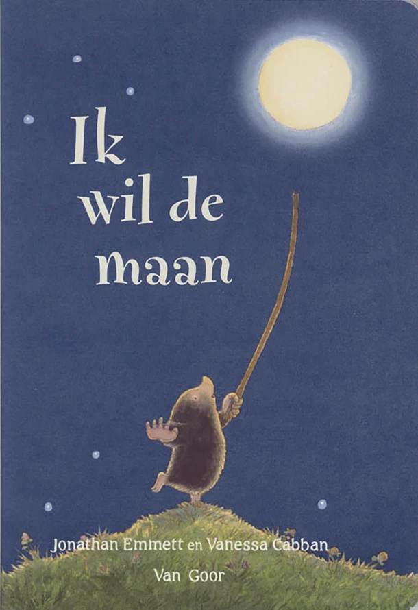 Ik wil de maan – Jonathan Emmett – boek cover