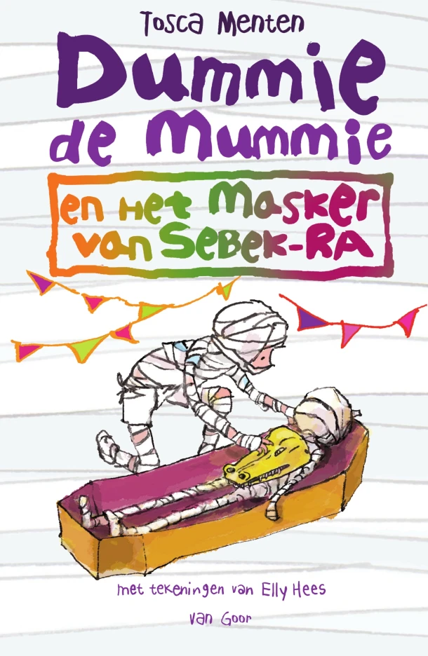 Dummie de mummie en het masker van Sebek-Ra – Tosca Menten – boek cover