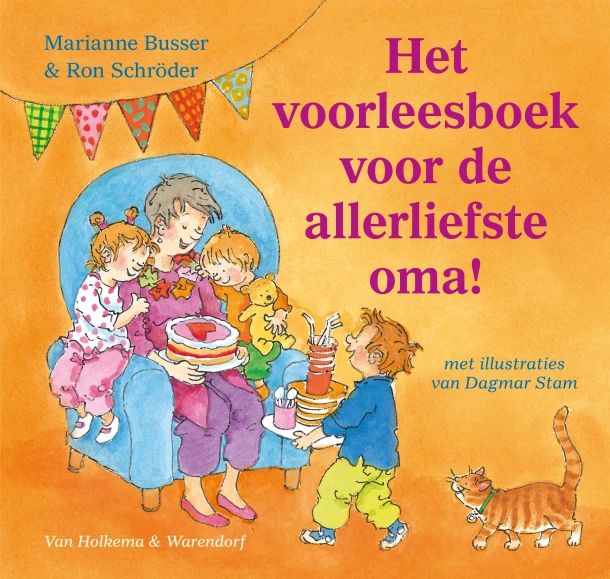 Het voorleesboek voor de allerliefste oma! – Marianne Busser – boek cover