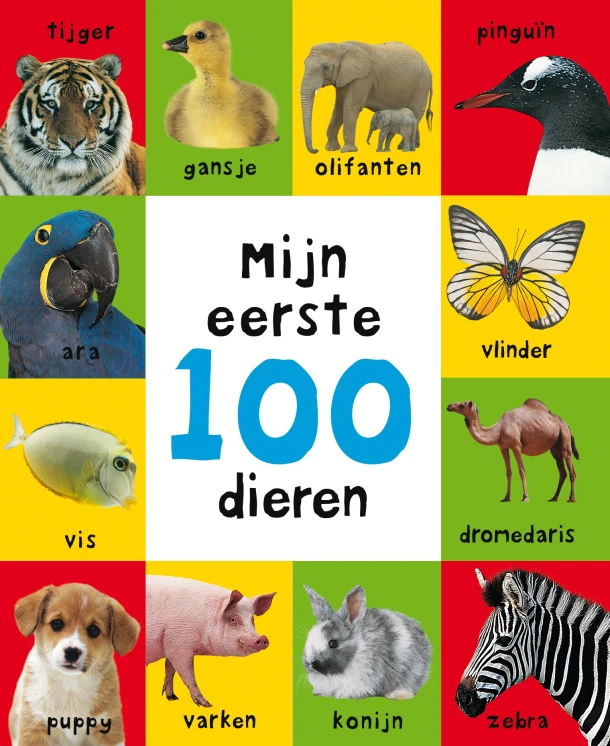 Mijn eerste 100 dieren – Roger Priddy – boek cover