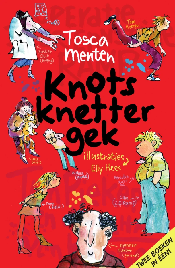 Knotsknettergek – Tosca Menten – boek cover
