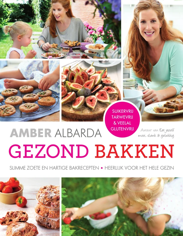 Gezond bakken – Amber Albarda – boek cover