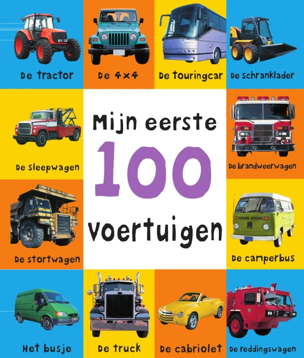 Mijn eerste 100 voertuigen – Van Goor – boek cover