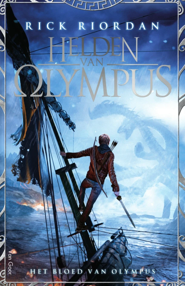 Het bloed van Olympus – Rick Riordan – boek cover