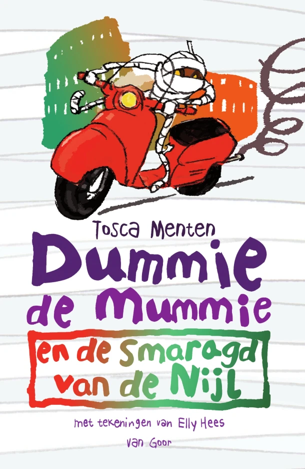 Dummie de mummie en de smaragd van de Nijl – Tosca Menten – boek cover