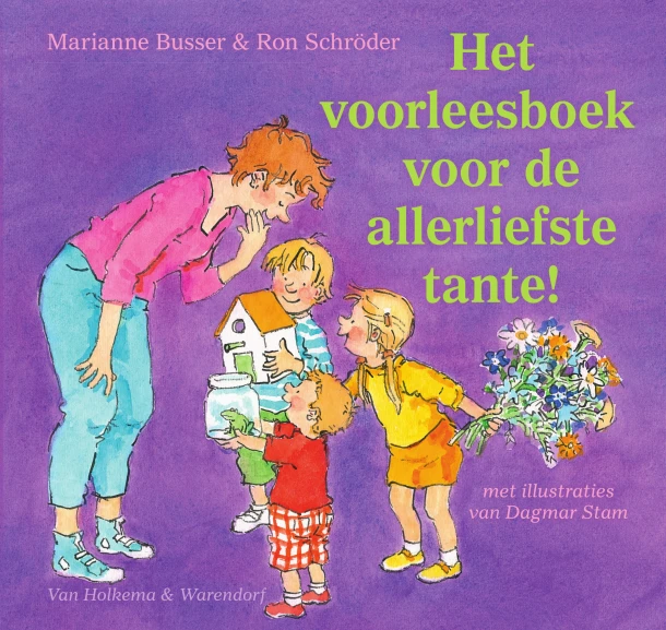 Het voorleesboek voor de allerliefste tante! – Marianne Busser – boek cover