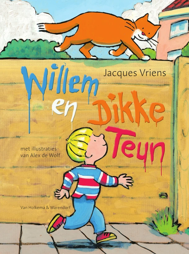 Willem en Dikke Teun – Jacques Vriens – boek cover