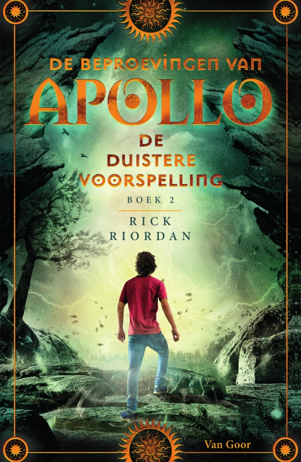 De duistere voorspelling – Rick Riordan – boek cover