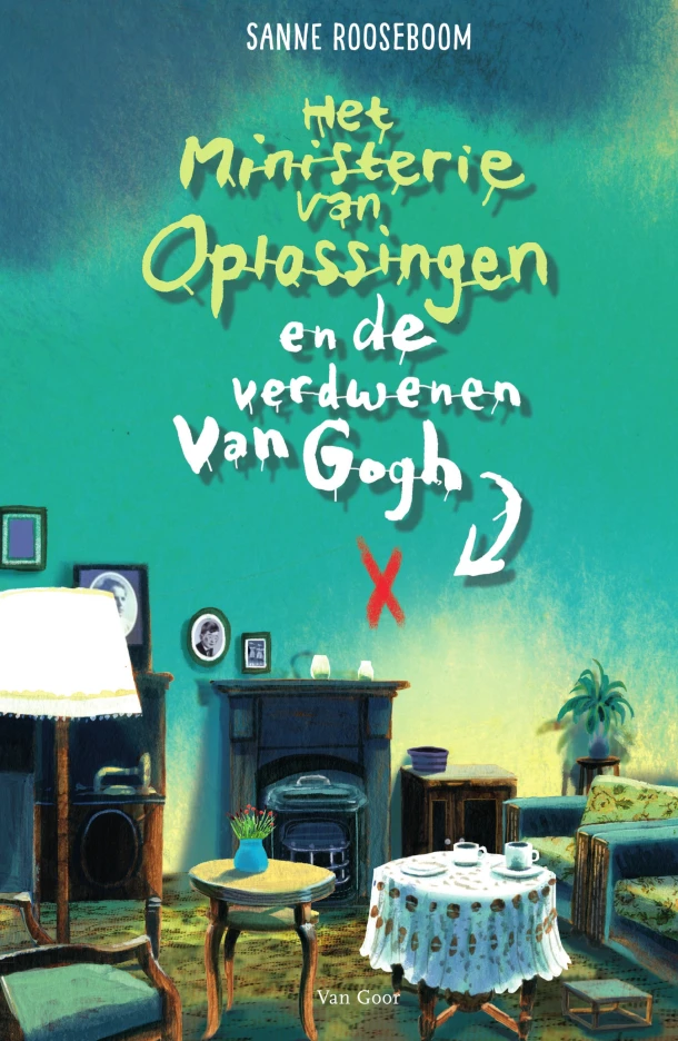 Het ministerie van Oplossingen en de verdwenen Van Gogh – Sanne Rooseboom – boek cover