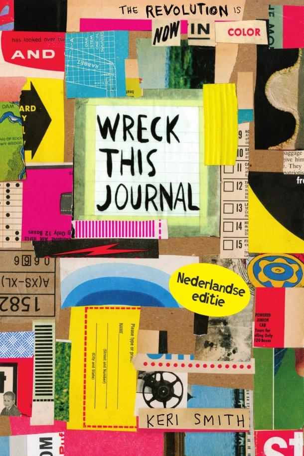 Wreck this journal, nu in kleur! – Keri Smith – boek cover