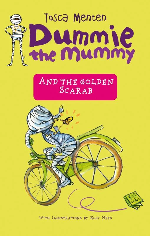 Dummie the Mummy and the Golden Scarab – Tosca Menten – boek cover