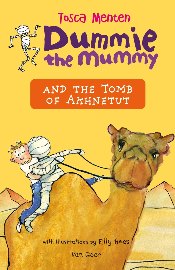 Dummie the Mummy and the Tomb of Akhnetut – Tosca Menten – boek cover