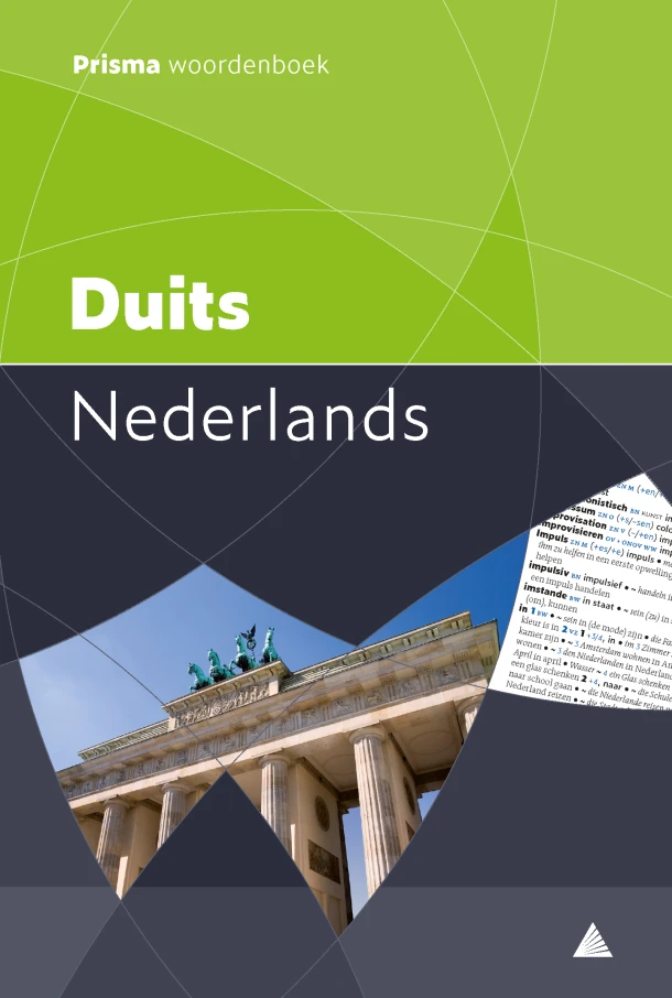 Prisma woordenboek Duits-Nederlands – J.A.H. Gemert, van – boek cover