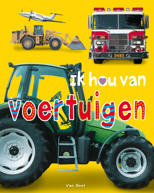 Ik hou van voertuigen – Roger Priddy – boek cover