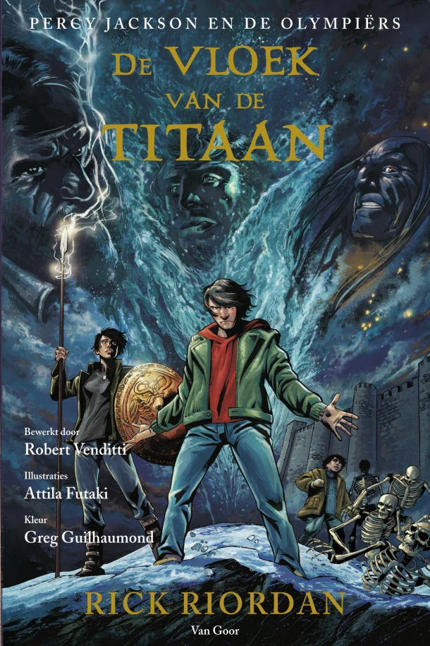 De vloek van de Titaan – Rick Riordan – boek cover