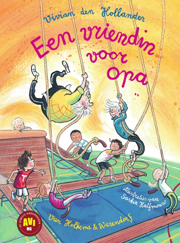 Een vriendin voor opa – Vivian den Hollander – boek cover