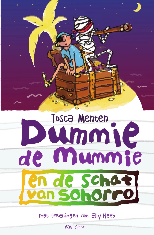 Dummie de mummie en de schat van Sohorro – Tosca Menten – boek cover