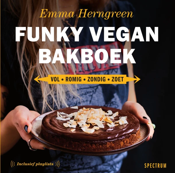 Funky Vegan Bakboek – Emma Herngreen – boek cover