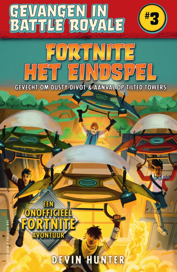 Fortnite - Het eindspel – Devin Hunter – boek cover