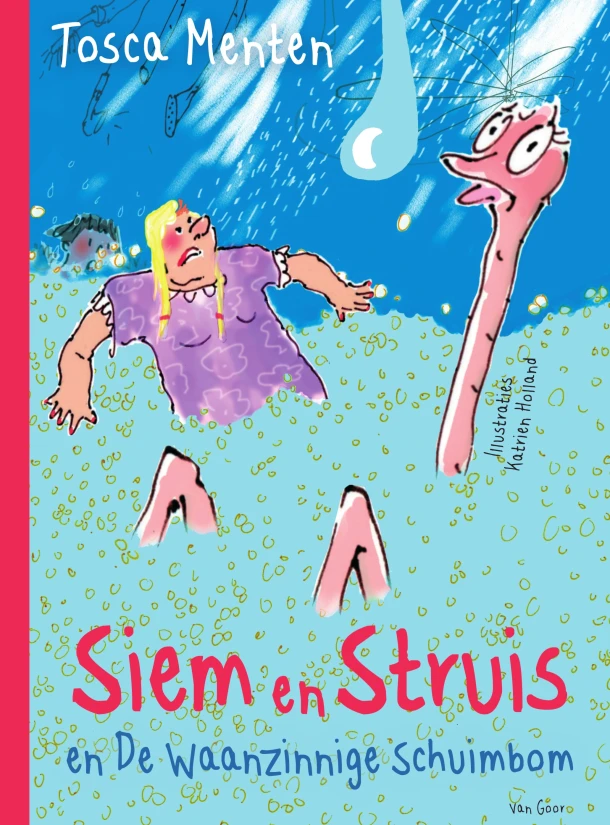 Siem en Struis en De Waanzinnige Schuimbom – Tosca Menten – boek cover