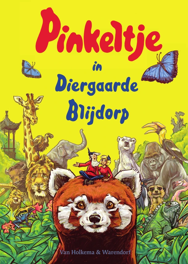 Pinkeltje in Diergaarde Blijdorp – Studio Dick Laan – boek cover