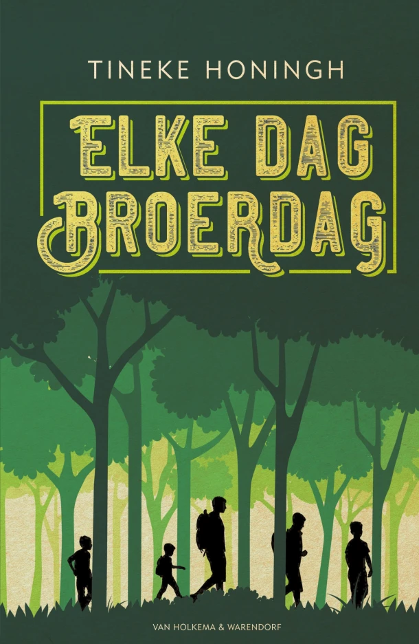 Elke dag broerdag – Tineke Honingh – boek cover