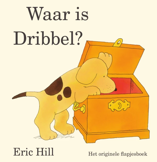 Waar is Dribbel? – Eric Hill – boek cover